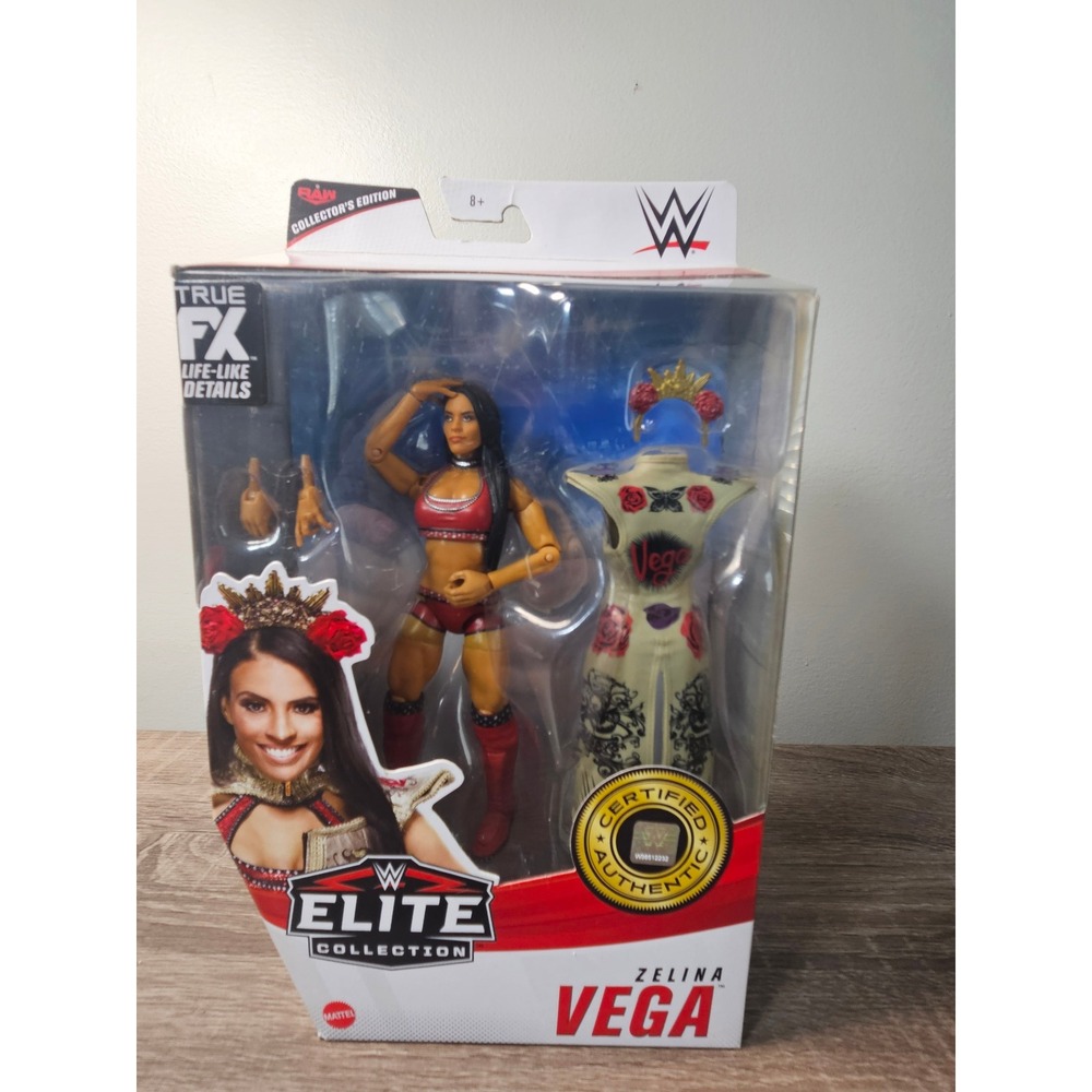 WWE Elite Collection Zelina Vega Raw Collector's Edition Action Figure GVB61